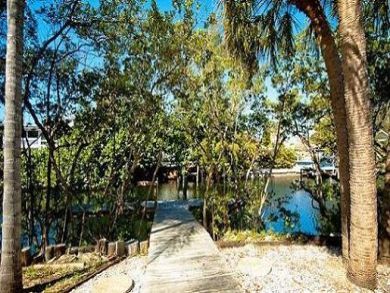 Walkway to dock & canal